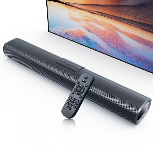 2.1ch Sound Bars for TV, Soundbar with Subwoofer, Wired & Wireless