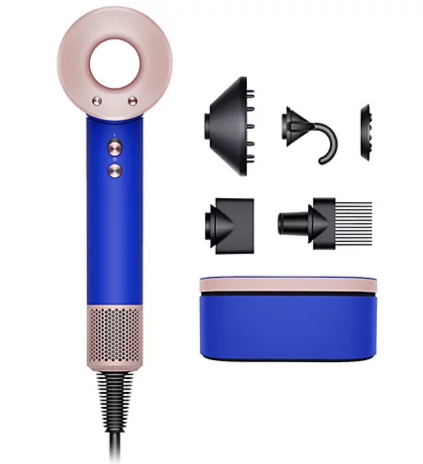 Dyson Supersonic Hair Dryer with Attachments and Case