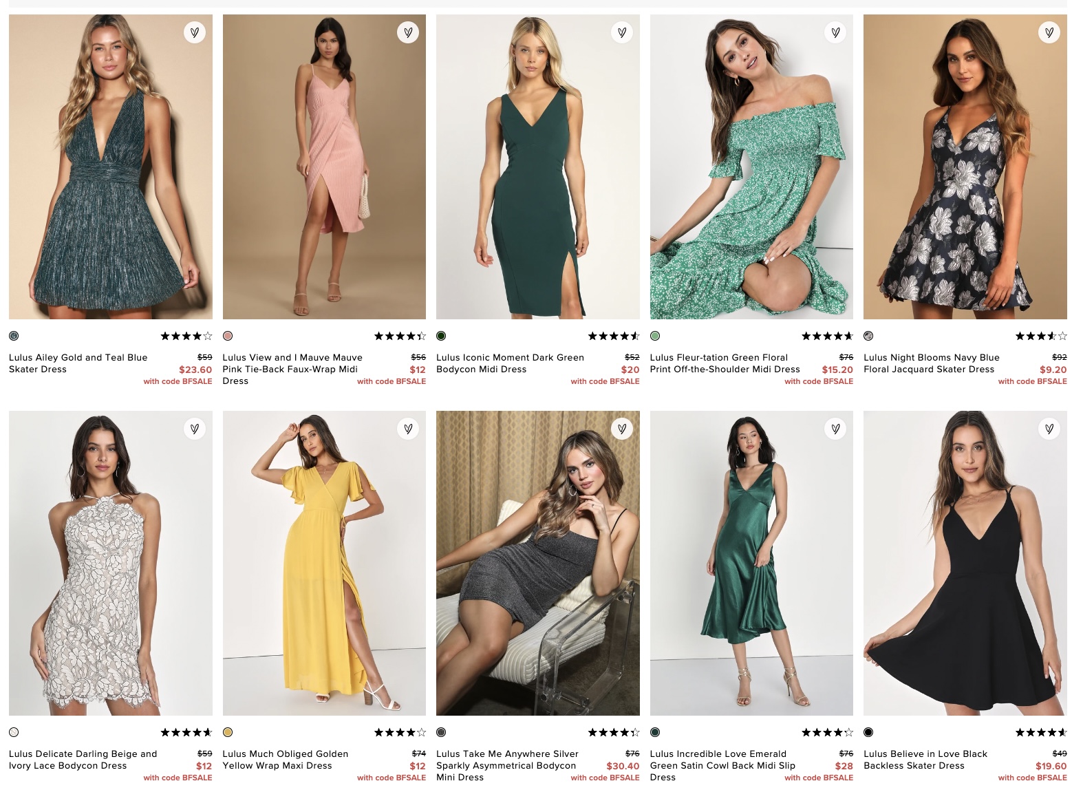 Up to 90 off Dresses from Lulus!