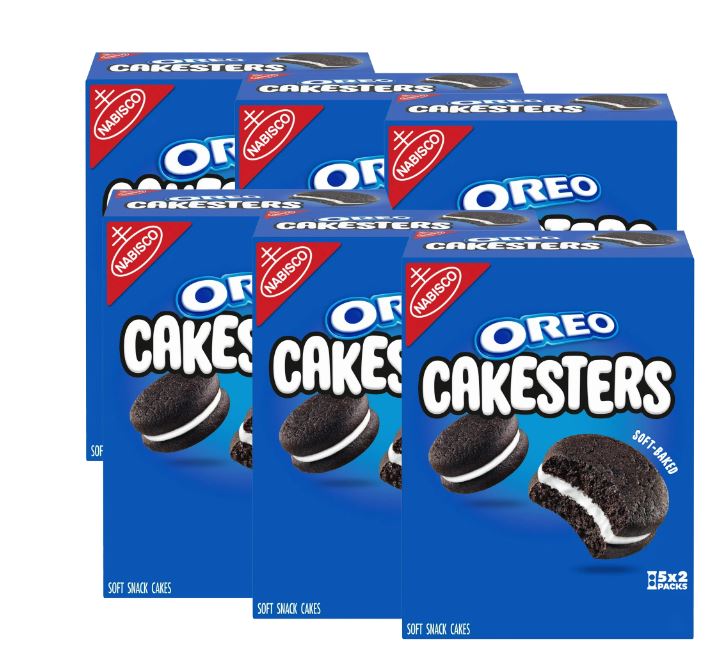 (6 pack) OREO Cakesters Soft Snack Cakes, 5 2.02 oz Snack Packs