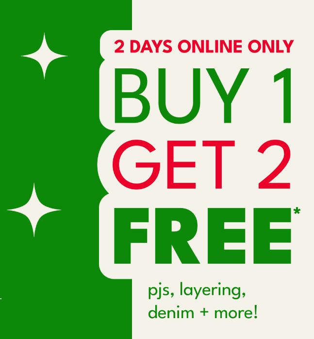 Carters Buy 1 Get 2 Free