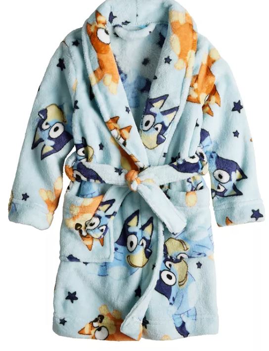 Toddler Boy Bluey “Space Bluey” Robe