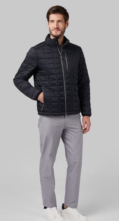 MEN’S LIGHTWEIGHT QUILTED JACKET
