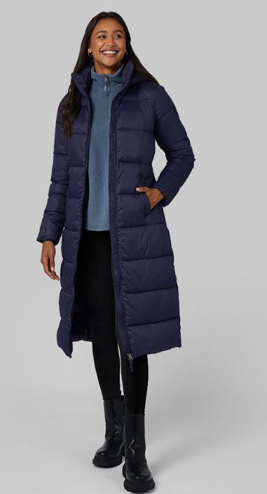 WOMEN’S SHIELD TECH MAXI POLY-FILL COAT
