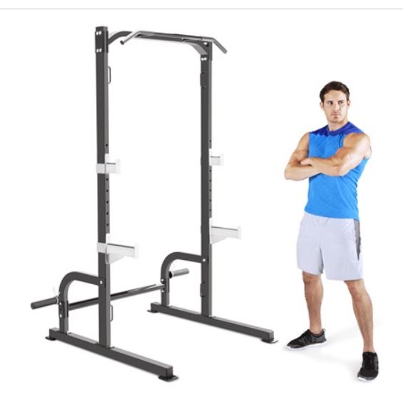 Marcy SM8117 Olympic Cage Home Gym System Multifunction Squat Rack
