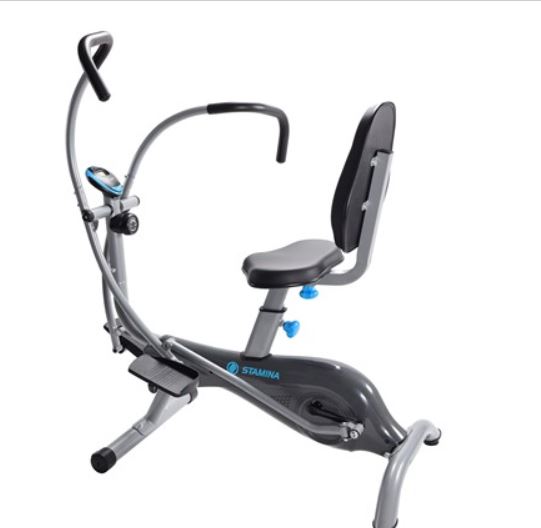 Stamina EasyStep Recumbent Stepper with Arm Workout