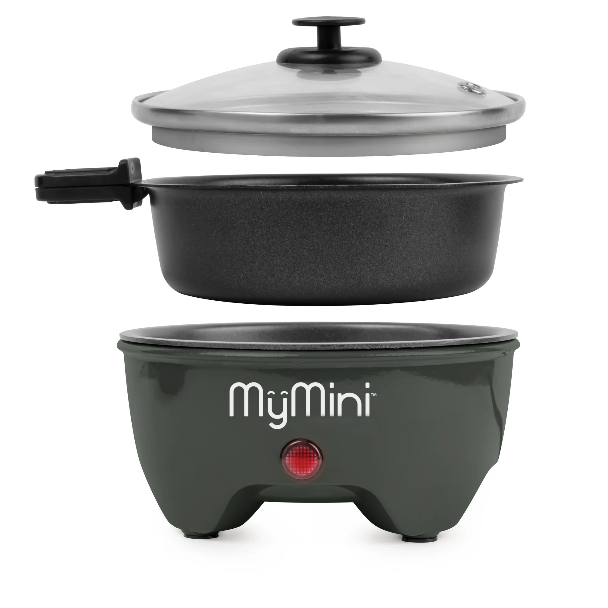 MyMini 5-inch Noodle Cooker & Skillet Electric Hot Pot, Blackberry (3.7″ x 5.25″, 1.25 Lb)