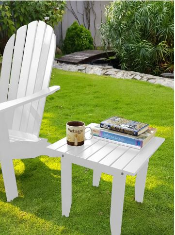 Mainstays White Adirondack Side Table