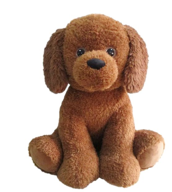 Jumbo Promo Brown Puppy Plush for All Ages, by Holiday Time