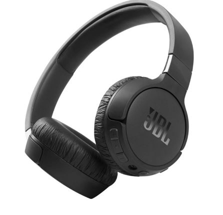 JBL – Tune 660NC On-Ear Noise Cancelling Wireless Headphones – Black