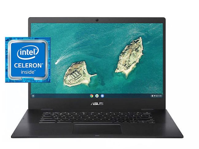 ASUS Chromebook 15 – 15.6″ FHD Display – Intel Celeron N3350 Processor – 4GB RAM – 64GB Storage – Chrome OS – Sleeve – CX1500CNA – SS44F – B