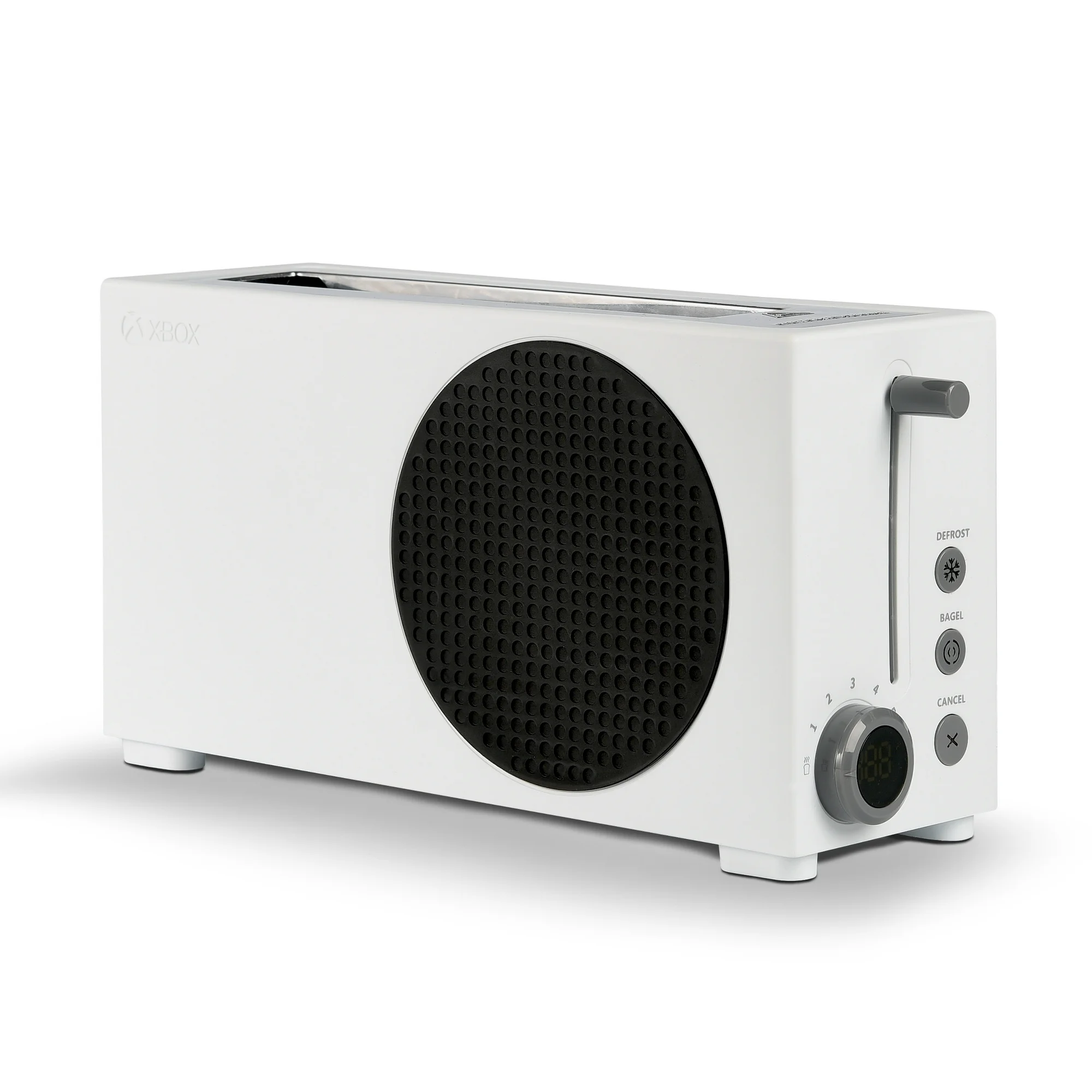 Xbox Series S Toaster 2 Slice Toaster with Wide Slot, Bagel Function, Digitial Countdown Timer, with 6 Shade Settings