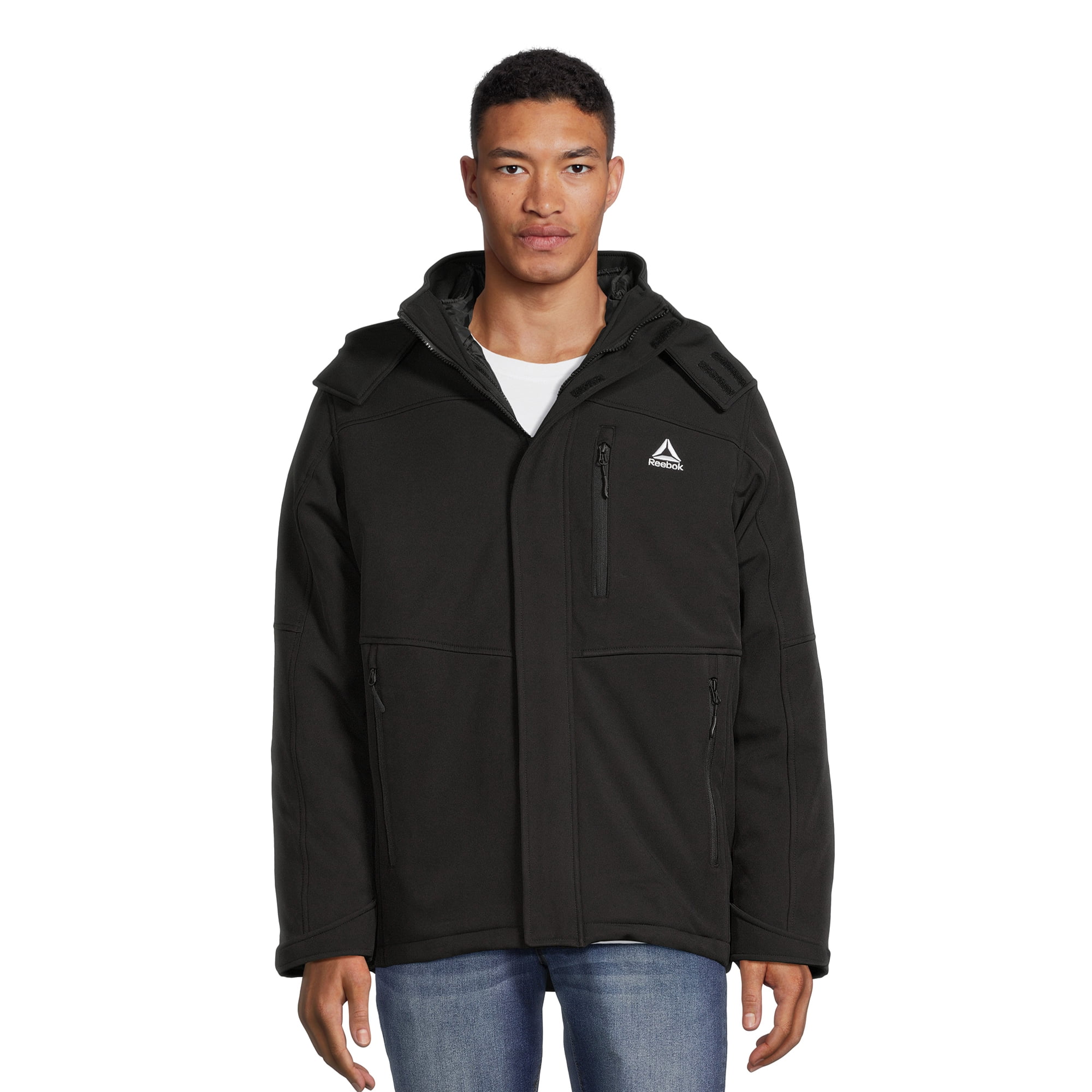 Reebok Men’s 2-in-1 Systems Jacket with Hood, Sizes M-2X