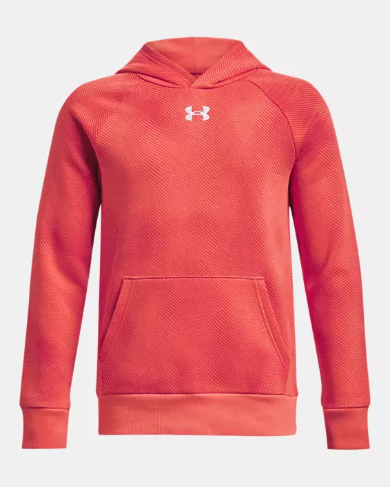 Boys’ UA Rival Fleece Printed Hoodie