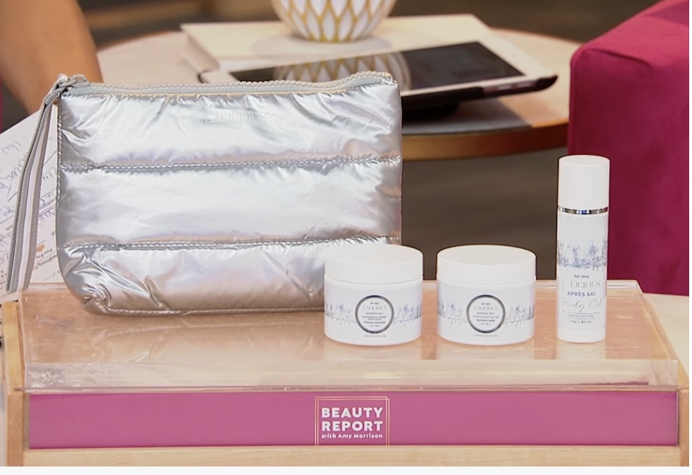 LALICIOUS 3-piece Apres Ski Winter Set with Travel Bag