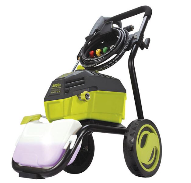 Sun Joe Electric Pressure Washer, 14.5-Amp, Brushless Induction Motor