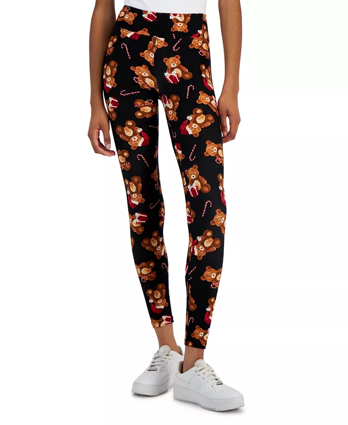 Juniors’ High-Rise Holiday Leggings
