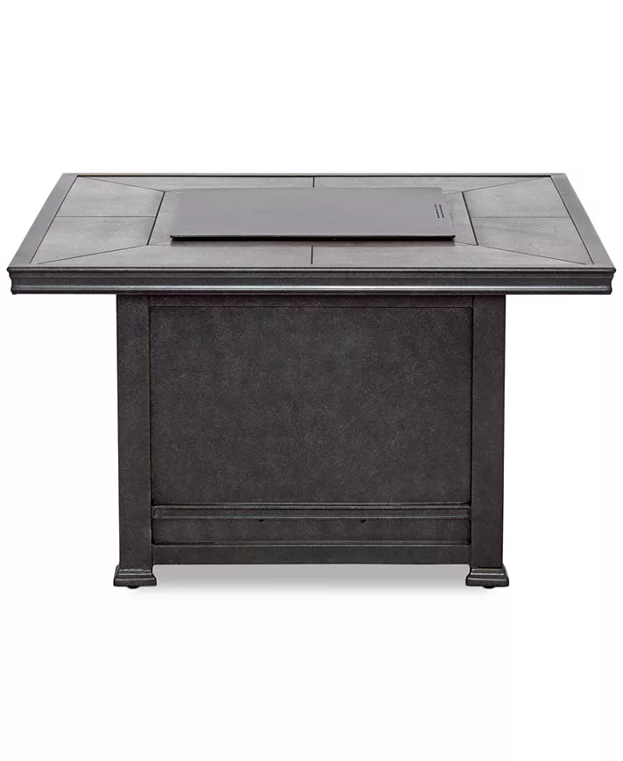 CLOSEOUT! Amsterdam Outdoor Square Fire Pit, Created for Macy’s