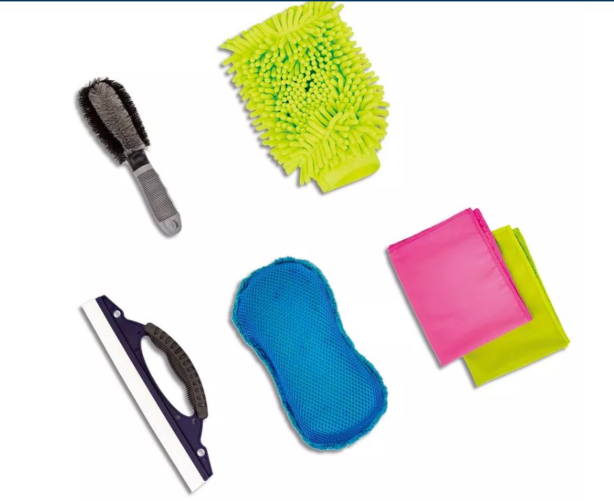 DIRTY DOG 6-pc. Deluxe Auto Care Kit