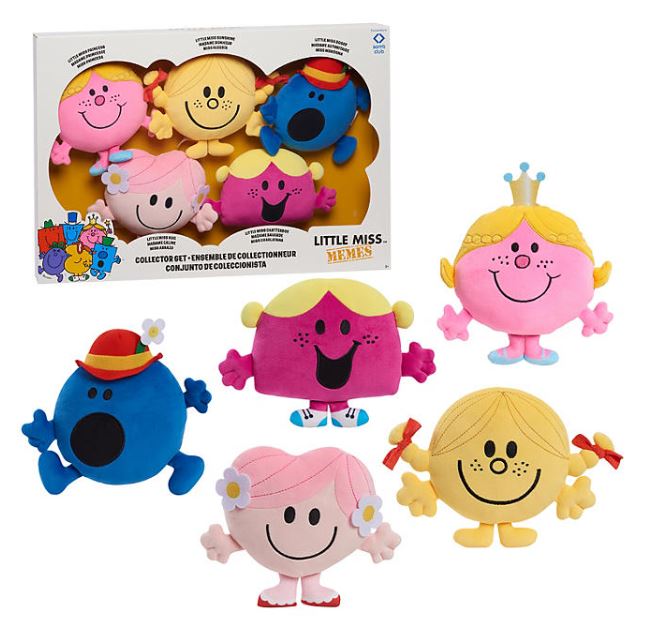 Little Miss Pillow Plush (5-Pack)