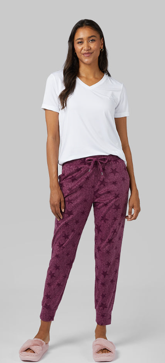 WOMEN’S FLEECE SLEEP JOGGER