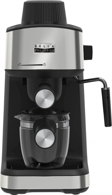 Bella Pro Series – Steam Espresso Machine – Black