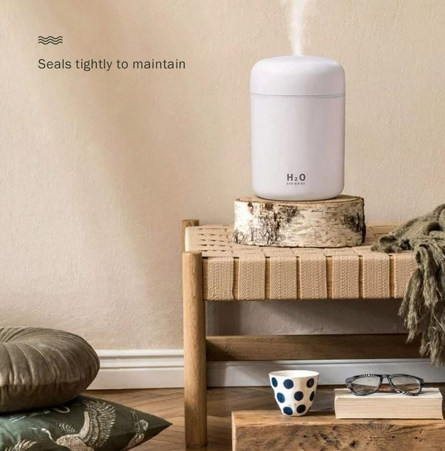 Wewdigi Colorful Cool Mini USB Personal Desktop Humidifier with Auto Shut-off, 2 Mist Modes