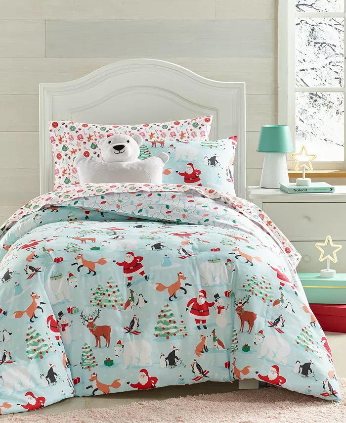 Charter Club Kids Arctic Holiday 2-Pc. Comforter Set, Twin, Created for