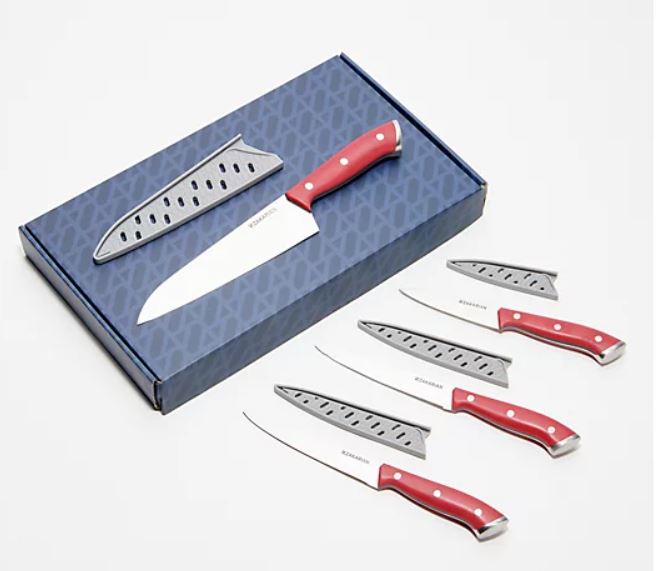 Zakarian by Dash 4-Piece Full Tang Cutlery Set