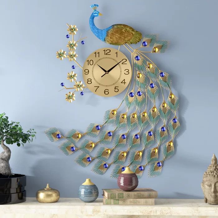 Shala Metal Wall Clock