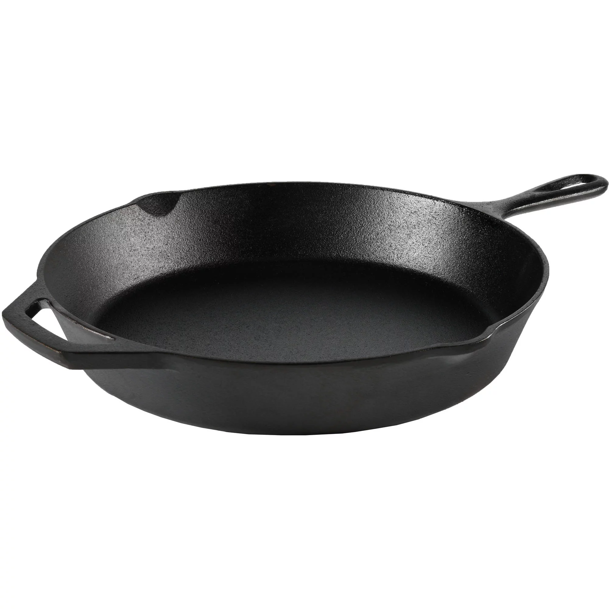 Ozark Trail Pre-Seasoned 12″ Cast Iron Skillet with Handle and Lips