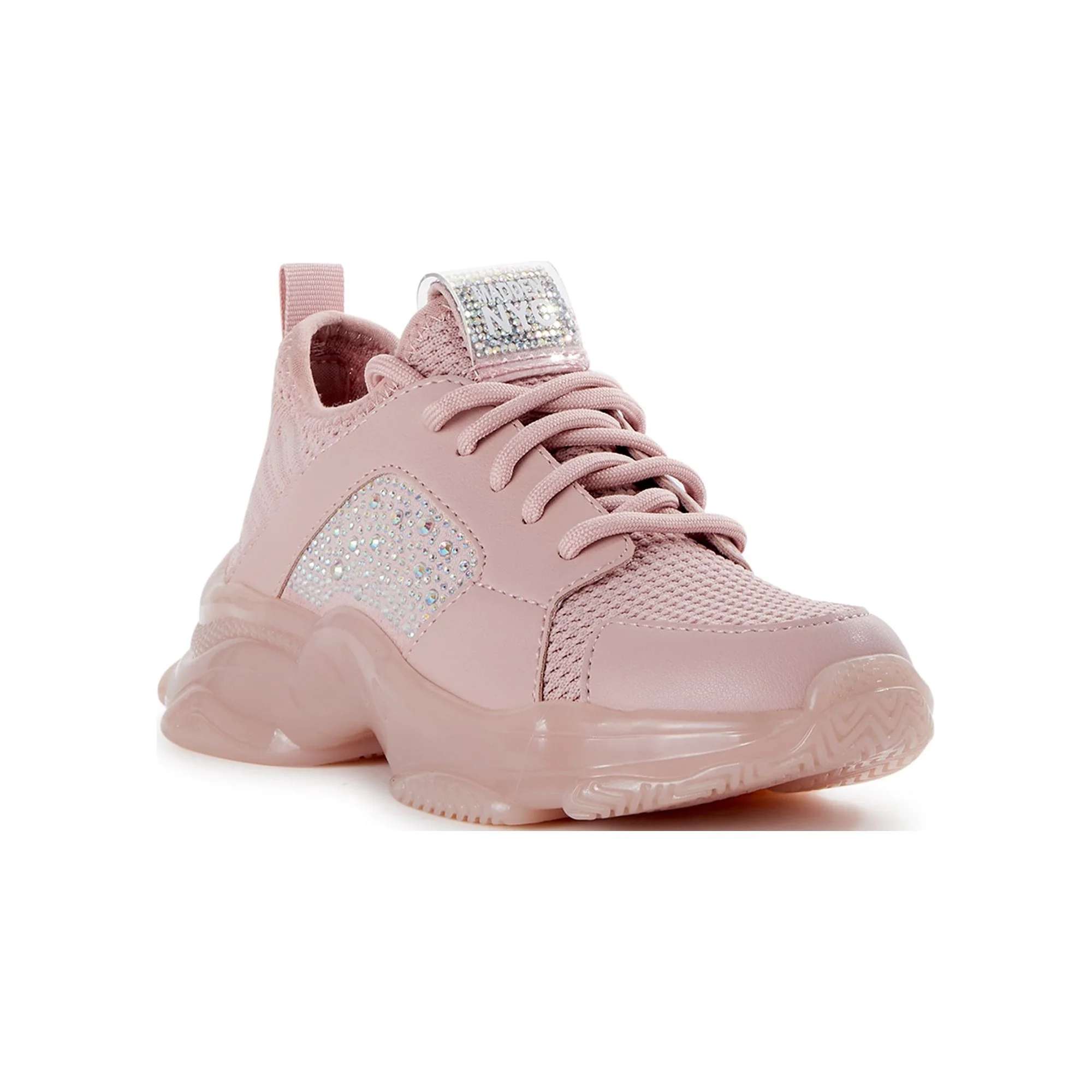 Madden NYC Little Girl & Big Girl Rhinestone Sneakers, Sizes 13-6