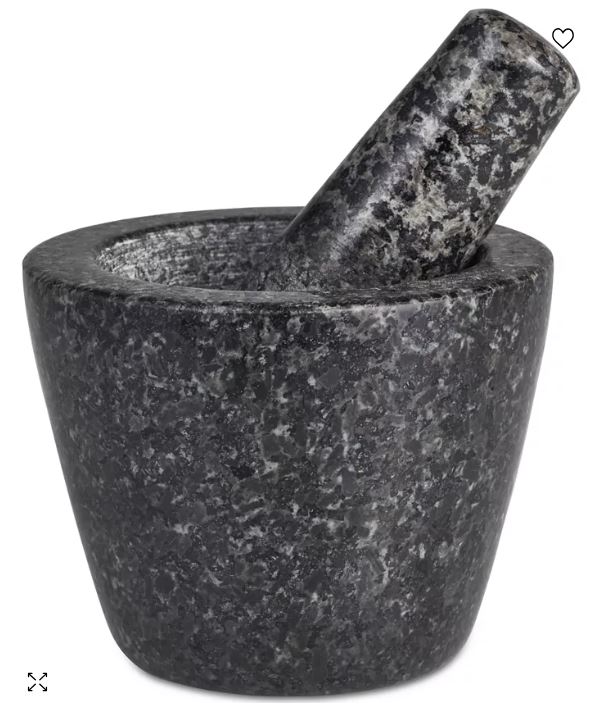 Dorchester Granite Mortar & Pestle