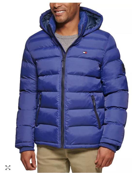 Men’s Quilted Puffer Jacket, Created for Macy’s