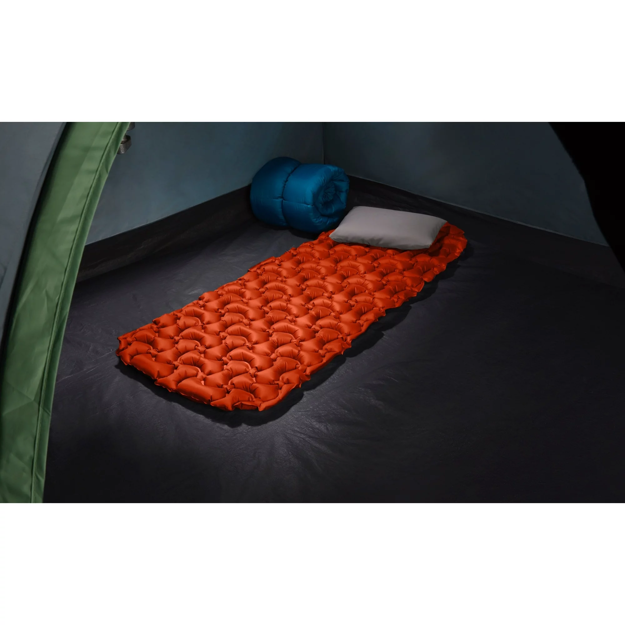 Coleman Kompact Premium Inflatable Camp Pad, Tiger Lily