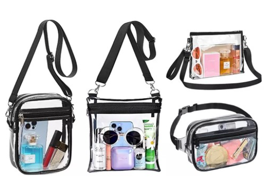 2 Pack: Clear Stadium Approved Bags - Dealsandcouponsonline