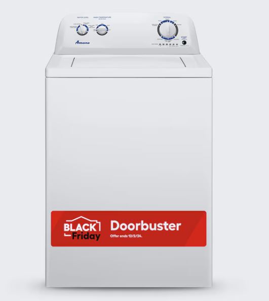 Amana 3.5-cu ft Agitator Top-Load Washer (White)