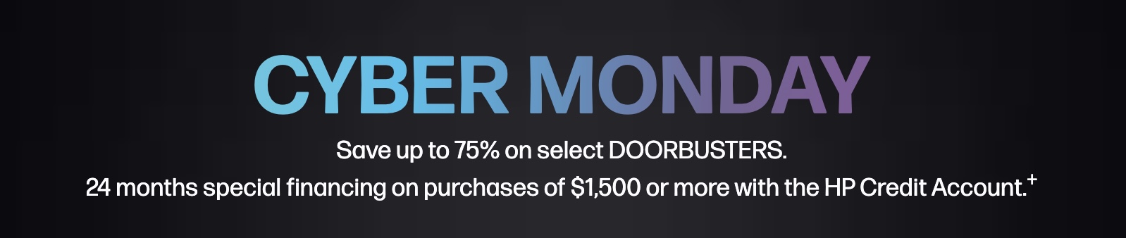 HP Laptops Cyber Monday 75% OFF on Doorbusters