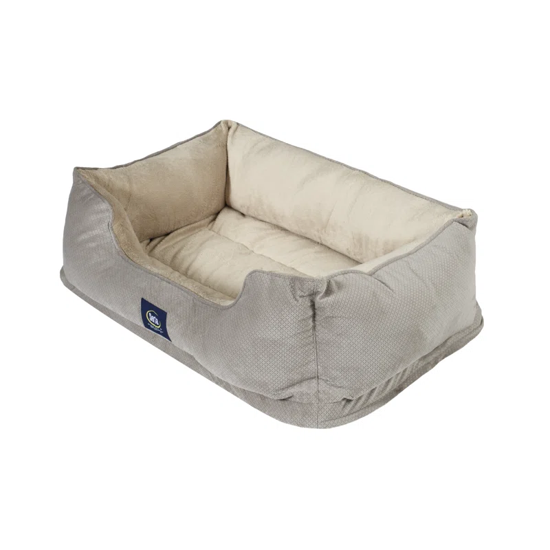 Serta Ortho Cuddler Bolster Pet Bed