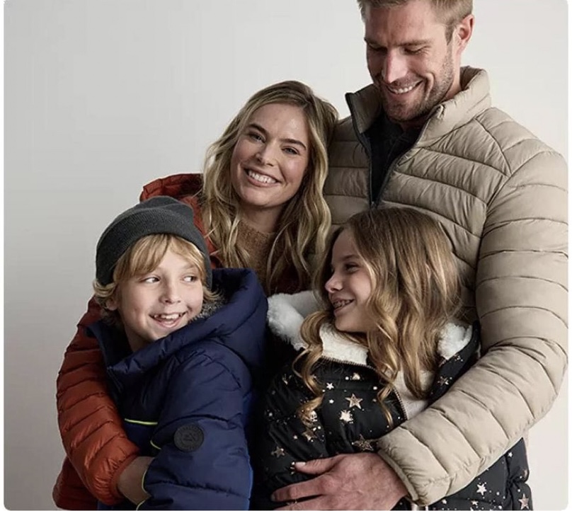 Save up to 60% on jackets for the whole family!