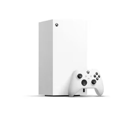 Microsoft Xbox Series X 1TB All-Digital Console (Disc-Free Gaming) – Robot White