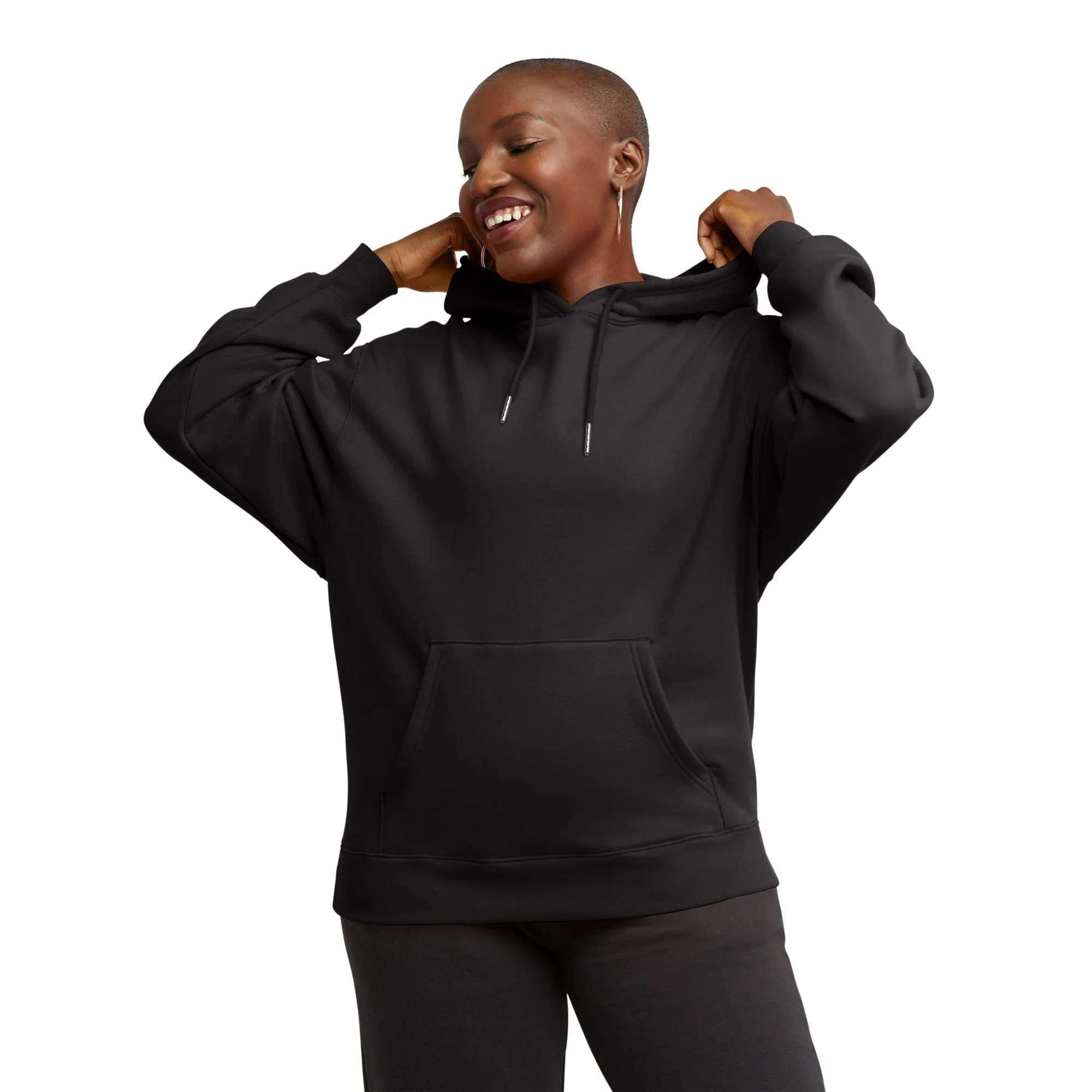 Hanes Originals Women’s Fleece Hoodie, Sizes XS-XXL