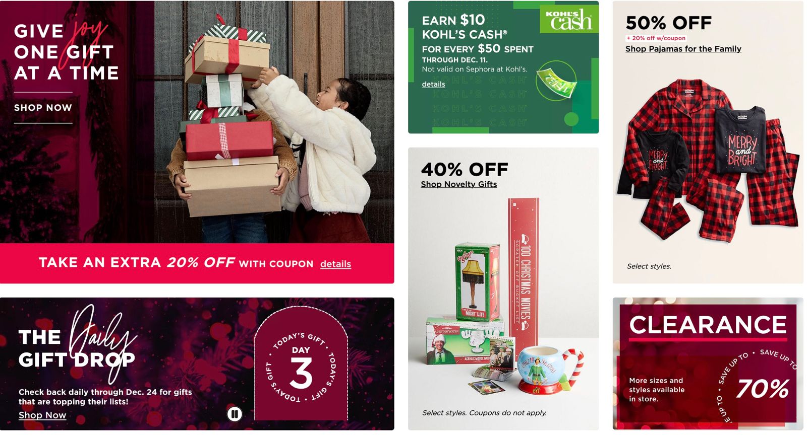 Kohls Coupon: Extra 20% Off Sitewide with code YOUR20