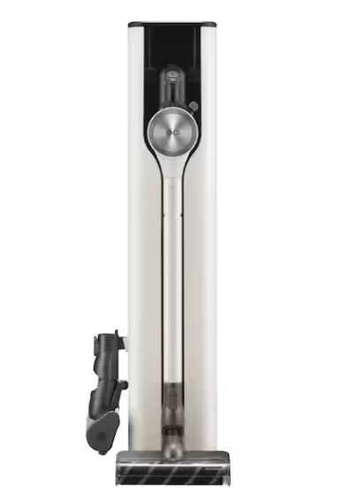 CordZero Bagged Cordless HEPA Filter Stick Vacuum with All In One Tower and Hard Floor Nozzle in Sand Beige