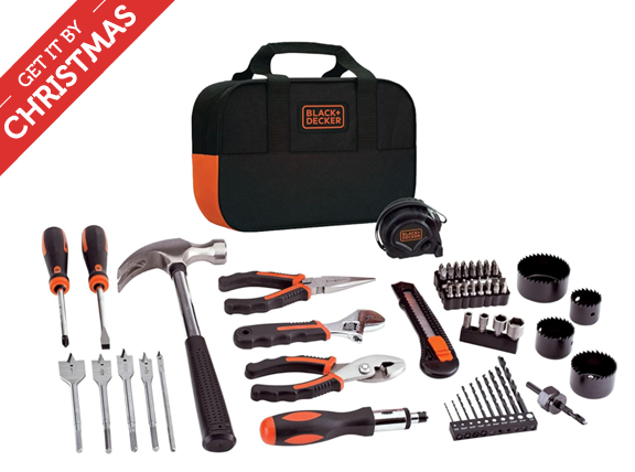 BLACK + DECKER Homeowners and DIYers, 66-Piece Tool Combo Kit