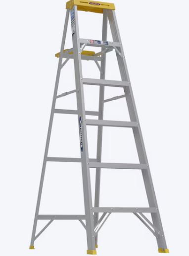 Werner 360 6-ft Aluminum Type 1- 250-lb Load Capacity Step Ladder