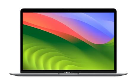 Apple MacBook Air 13.3 inch Laptop – Space Gray, M1 Chip, Built for Apple Intelligence, 8GB RAM, 256GB storage
