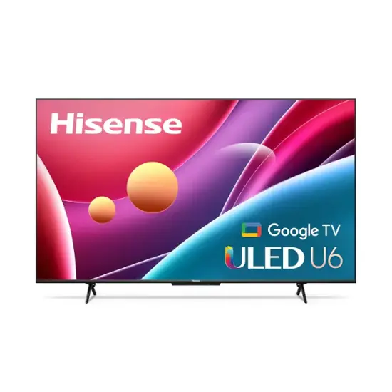 Hisense – 75″ Class U6H Series Quantum ULED 4K UHD Smart Google TV