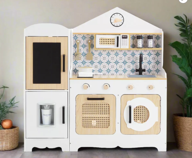 Teamson Kids Little Chef Morocco Play Kitchen and Accessory Set – 11pc