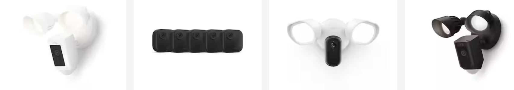 Floodlight Cam Wired Plus – Smart Security Video Camera with 2-LED Lights, 2-Way Talk, Color Night Vision, White